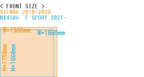 #SIENNA 2010-2020 + NX450h+ F SPORT 2021-